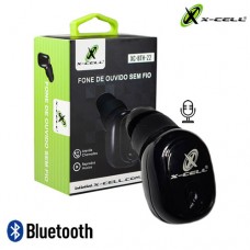Fone de Ouvido Estéreo Bluetooth Individual Direito c/ Microfone X-Cell XC-BTH-22 - Preto